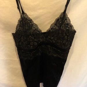 Lace/ silk camisole